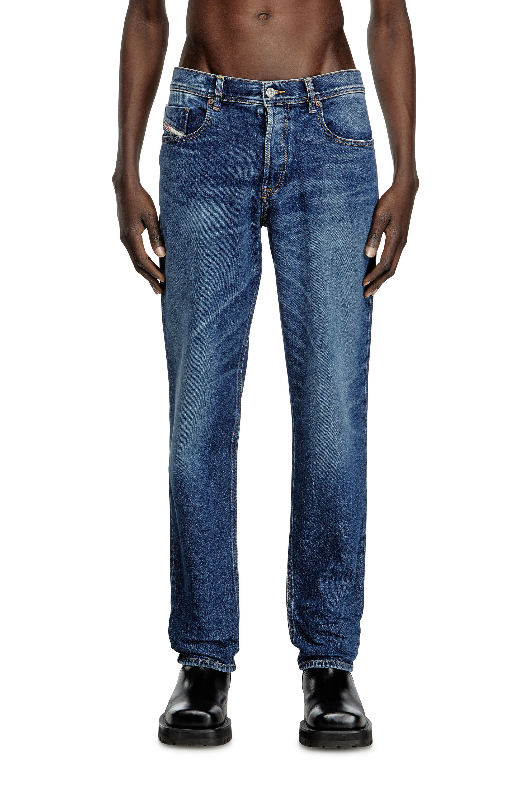 Diesel - Man's Regular Jeans 2023 D-Finitive 09L21, Medium blue - 1