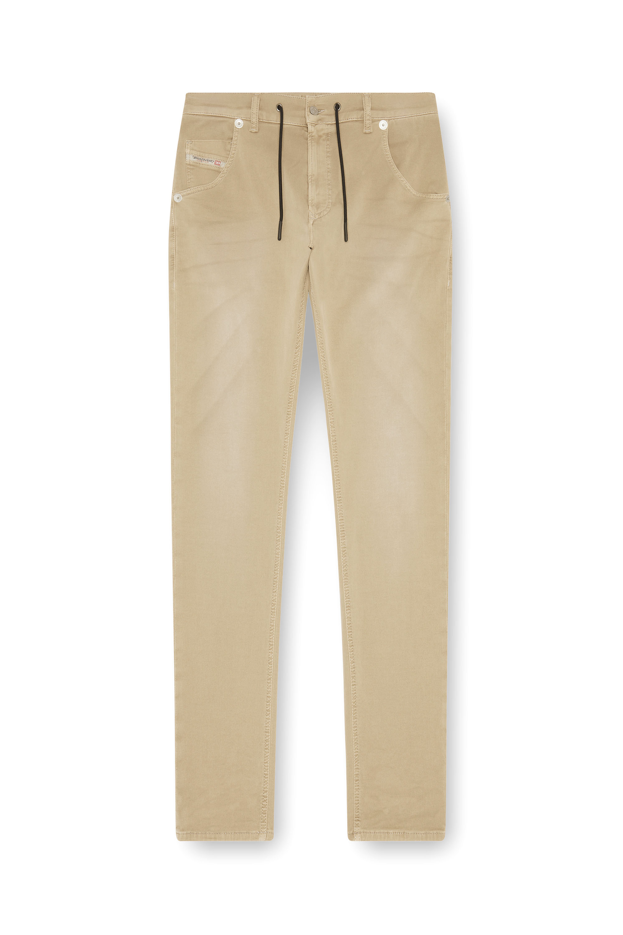 Diesel - Man's Regular 2032 D-Krooley Joggjeans® 0670M, Beige - 3